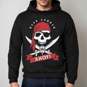 Dave Landau Ahoy Skull Hoodie