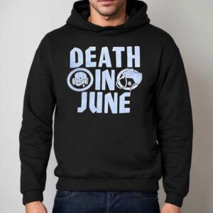 Death In June Skull Hoodie