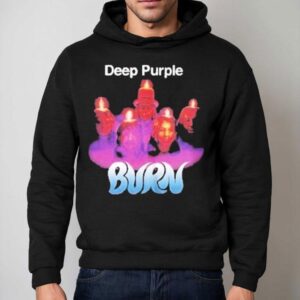 Deep Purple Burn Candle Hoodie