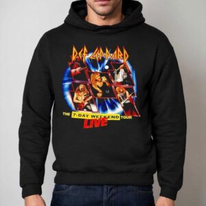 Def Leppard The Day Weekend Tour Live Hoodie