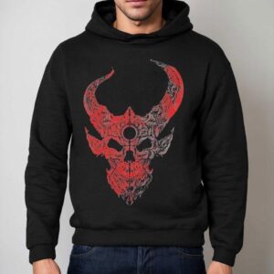 Demon Hunter Outlive Skull Hoodie