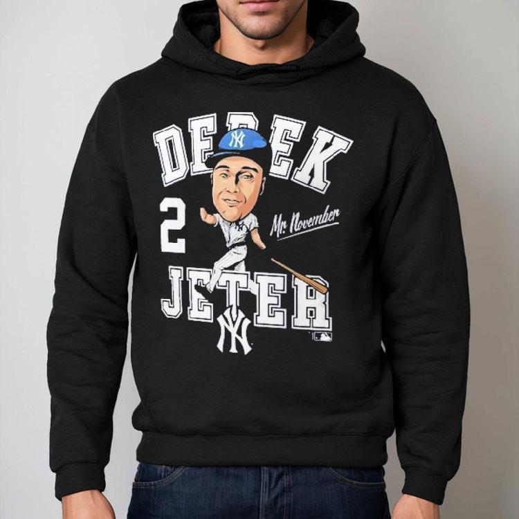 Derek Jeter Mr November New York Yankees Caricature Shirt Derek Jeter Mr November New York Yankees Caricature Shirt