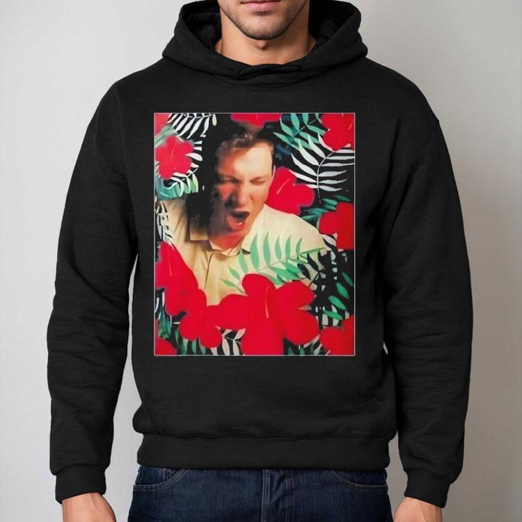 Devon Toews Wearing Cale’s Face Makar Flowers Shirt Devon Toews Wearing Cale’s Face Makar Flowers Shirt