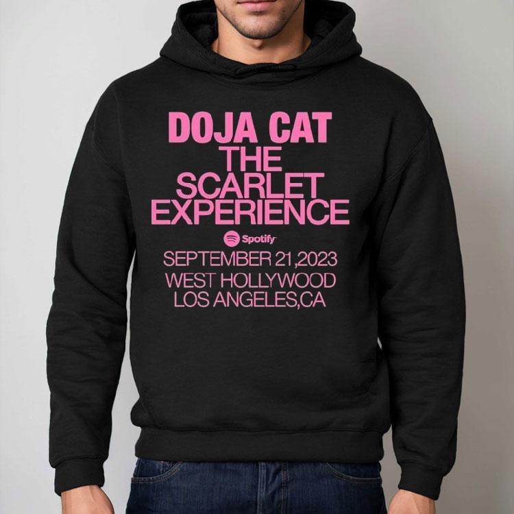 Doja Cat The Scarlet Experience September 21,2023 West Hollywood Los Angeles, Ca Shirt Doja Cat The Scarlet Experience September 21,2023 West Hollywood Los Angeles, Ca Shirt