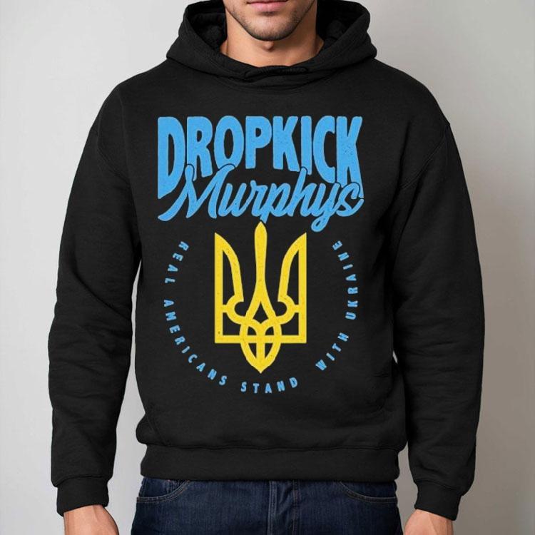 Dropkick Murphys Real Americans We Stand With Ukraine Shirt Dropkick Murphys Real Americans We Stand With Ukraine Shirt