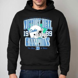 Duke Football Helmet Victory Bell Champions Hoodie