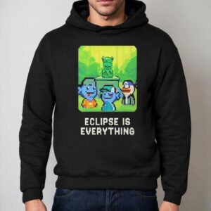 Eclipse Is Everything Pixel Hoodie