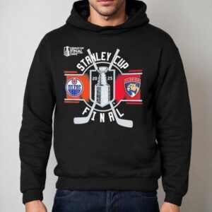 Edmonton Oilers Vs Florida Panthers Nhl Stanley Cup Final 2025 Shirt 2 Edmonton Oilers Vs Florida Panthers Nhl Stanley Cup Final Hoodie
