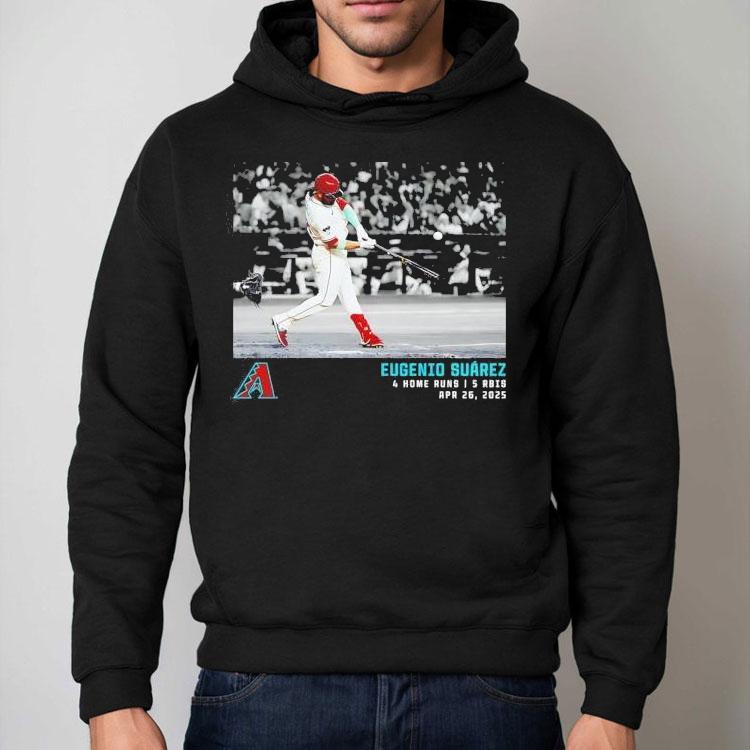 Eugenio Suarez Arizona Diamondbacks Baseball 2025 Photo Shirt Eugenio Suarez Arizona Diamondbacks Baseball 2025 Photo Shirt