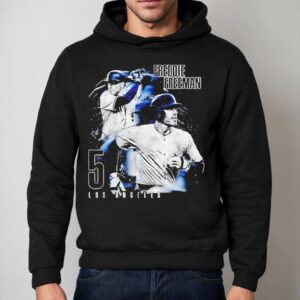 Freddie Freeman Los Angeles Dodgers D Grunge Hoodie