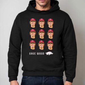 Gage Wood Arkansas Razorbacks Hoodie
