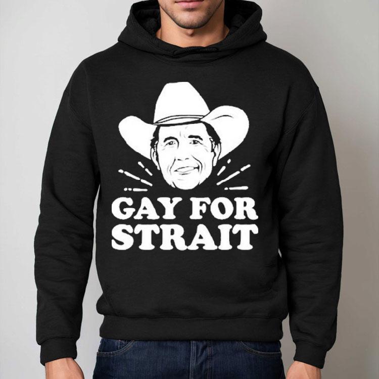 Gay For Strait Cowboy Shirt Gay For Strait Cowboy Shirt