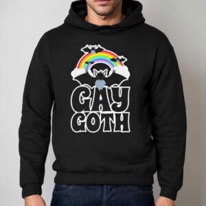 Gay Goth Lgbt Pride Vampire Ba Hoodie