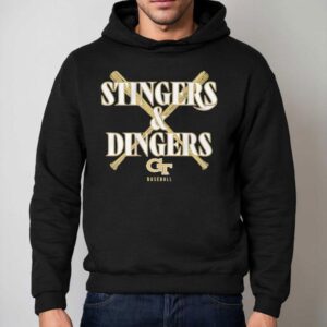 Georgia Tech Baseball Stingers Dingers Shirt 2 Georgia Tech Baseball Stingers Dingers Hoodie