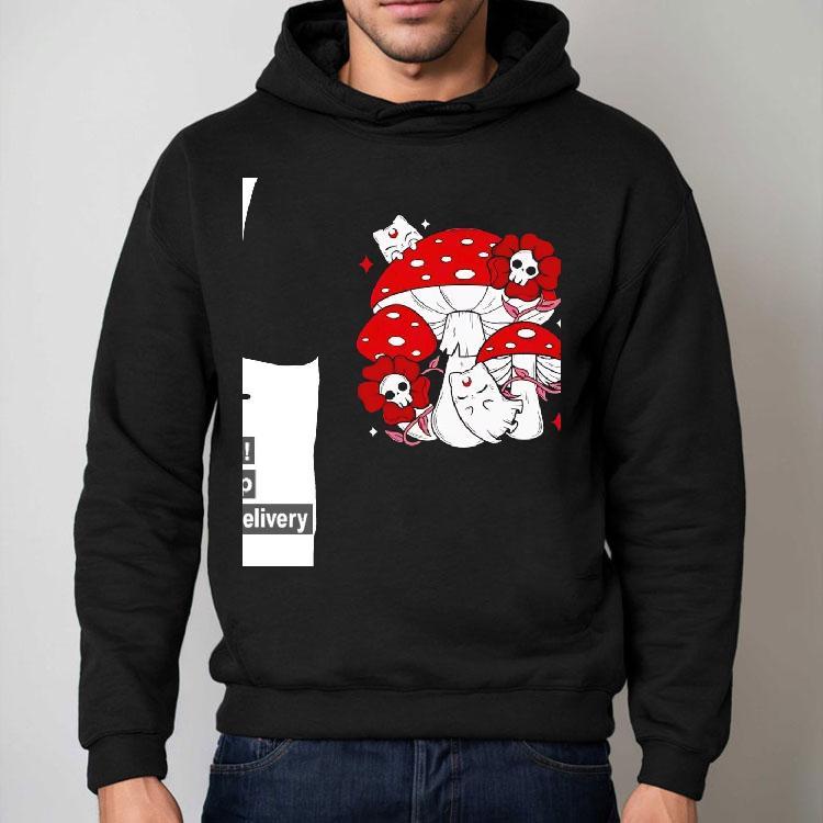 Ghost Cat And Mushrooms Shirt Ghost Cat And Mushrooms Shirt