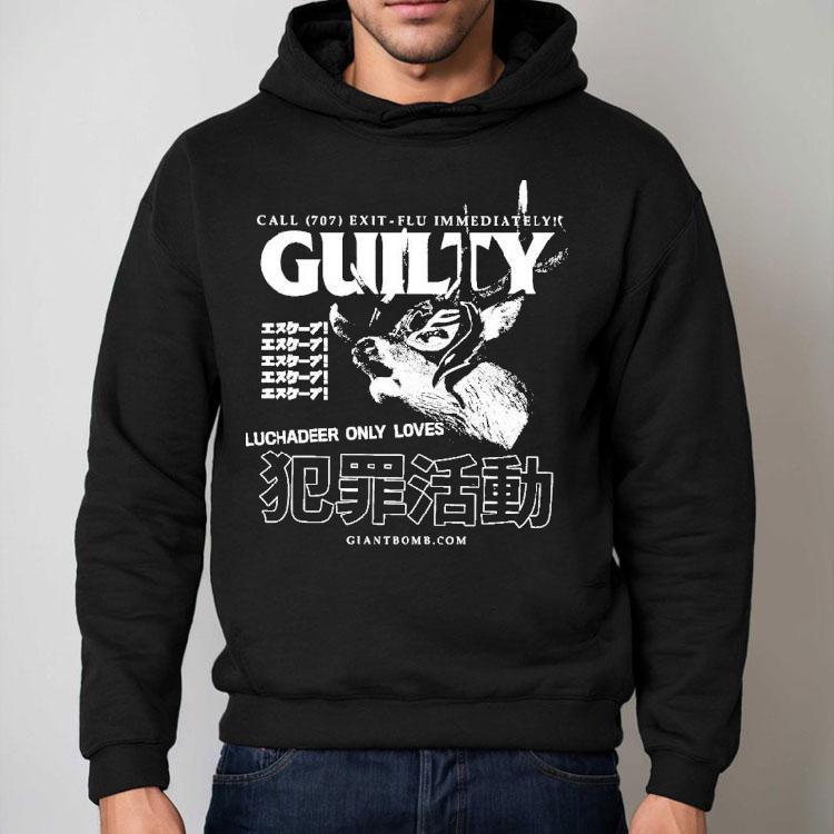 Giant Bomb Guilty Luchadeer Only Loves Shirt Giant Bomb Guilty Luchadeer Only Loves Shirt