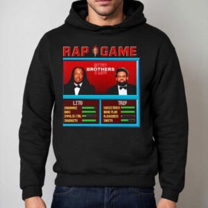 Grindhard Grey Rap Game Step Brother Life Hoodie