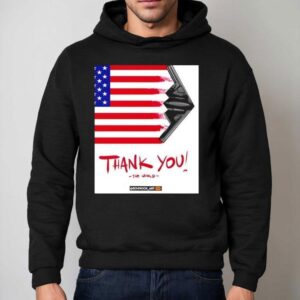 Gunther Eagleman Thank You The World Hoodie