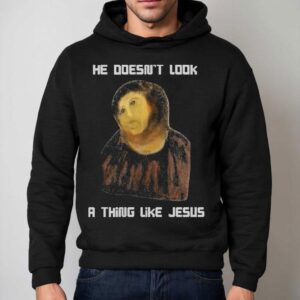 He Doesn't Look A Thing Like Jesus Shirt 2 He Doesn T Look A Thing Like Jesus Hoodie