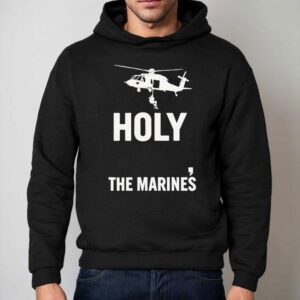 Helicopter Holy The Marines Hoodie