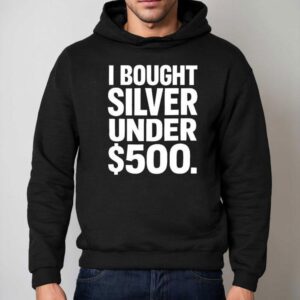 I Bought Silver Under Hoodie