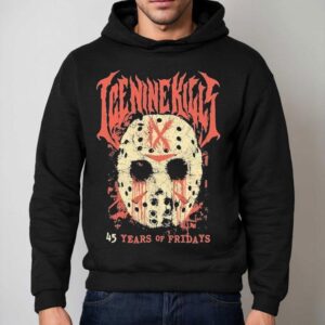 Ice Nine Kills Thank God It S Friday Celebrating Years Of Fridays Fear Mask Hoodie
