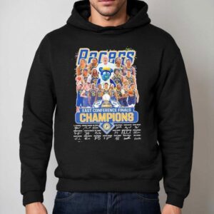 Indiana Pacers Eastern Conference Finals Champions Signatures Hoodie
