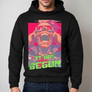 It Has Begun Style Comic Hoodie