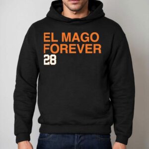 Javier Baez Detroit Tigers El Mago Forever 28 Shirt 2 Javier Baez Detroit Tigers El Mago Forever Hoodie