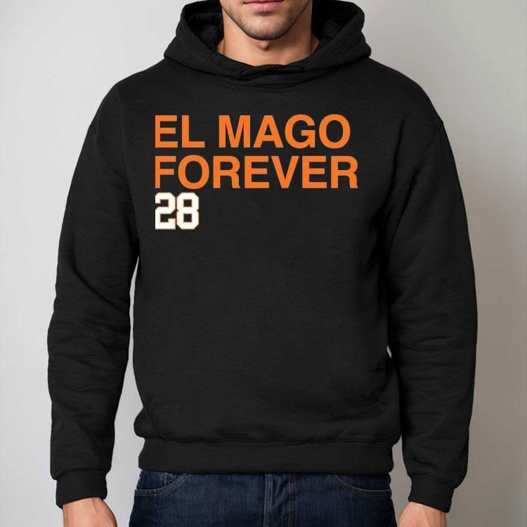Javier Baez Detroit Tigers El Mago Forever 28 Shirt Javier Baez Detroit Tigers El Mago Forever 28 Shirt
