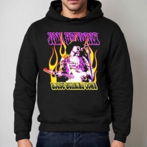 Jimi Hendrix House Burning Down Hoodie