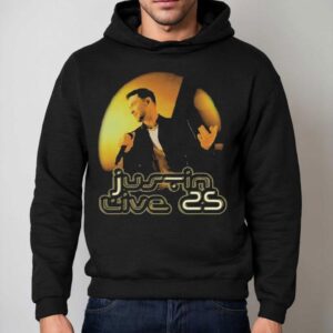 Justin Timberlake Justin Live Circle Photo Hoodie