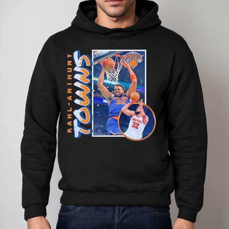 Karl-anthony Towns New York Knicks Basketball Vintage Shirt Karl-anthony Towns New York Knicks Basketball Vintage Shirt