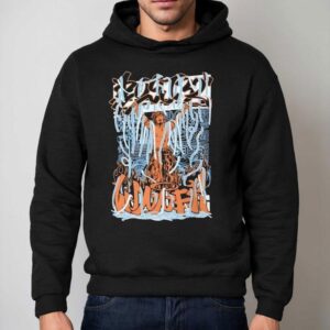 Kosei Fujita Celebrating His Winning Of The Best Of Super Jr Tournamen Hoodie