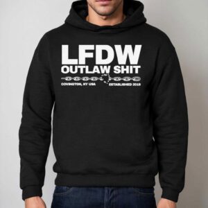 Lfdw Outlaw Shit Covington Ky Usa Est Chain Hoodie