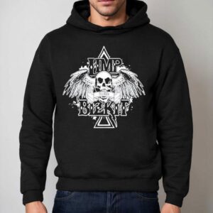 Limp Bizkit Till Death Tour Skull Wings Hoodie