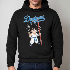 Los Angeles Dodgers Son Goku Dragon Ball Anime Hoodie