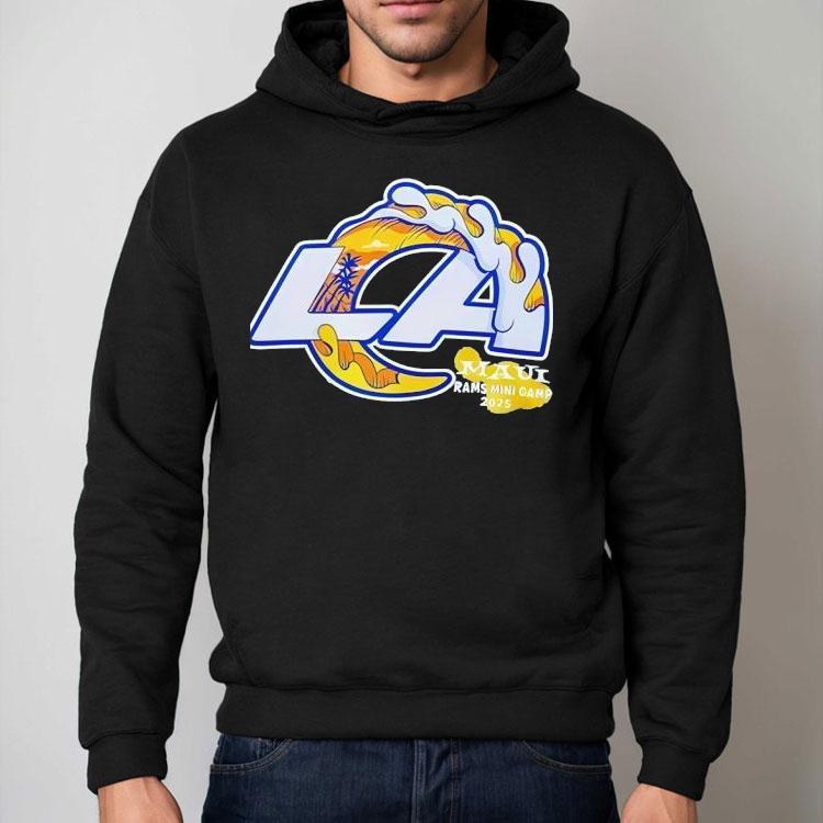 Los Angeles Rams Maui Minicamp 2025 Logo Shirt Los Angeles Rams Maui Minicamp 2025 Logo Shirt