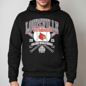 Louisville Cardinals Ncaa Men's College World Series 2025 Shirt 2 Louisville Cardinals Ncaa Men S College World Series Hoodie