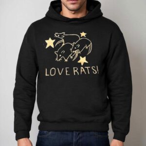 Love Rats Star Hoodie
