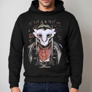 Masked Ekko Bust League Of Legends Arcane Hoodie