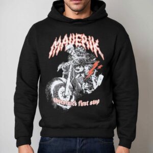 Maverik Adventure's First Stop Rebel Rider Motor Skeleton Shirt 2 Maverik Adventure S First Stop Rebel Rider Motor Skeleton Hoodie