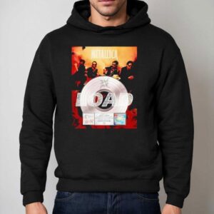 Metallica Load Platinum Award Plaque Signed Hoodie