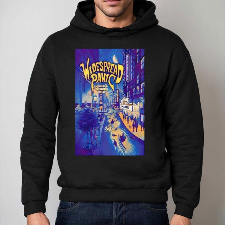 Milwaukee Wi Show Widespread Panic Oct 2025 Shirt Milwaukee Wi Show Widespread Panic Oct 2025 Shirt