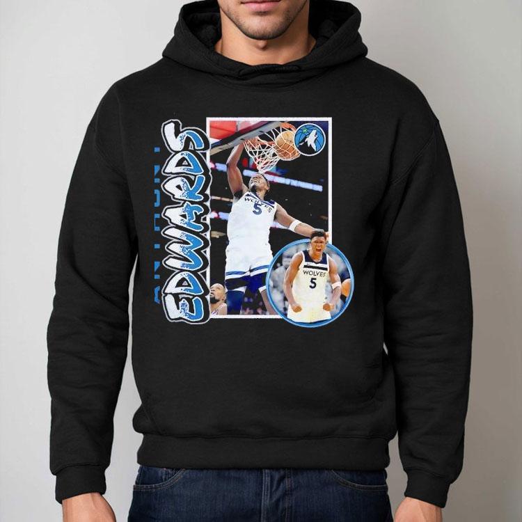 Minnesota Timberwolves Anthony Edwards Slam Dunk Shirt Minnesota Timberwolves Anthony Edwards Slam Dunk Shirt