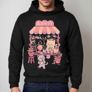 Moon Cafe Cats Hoodie