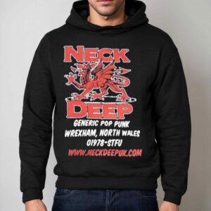 Neck Deep Generic Pop Punk Wrexham North Wales Stfu Hoodie