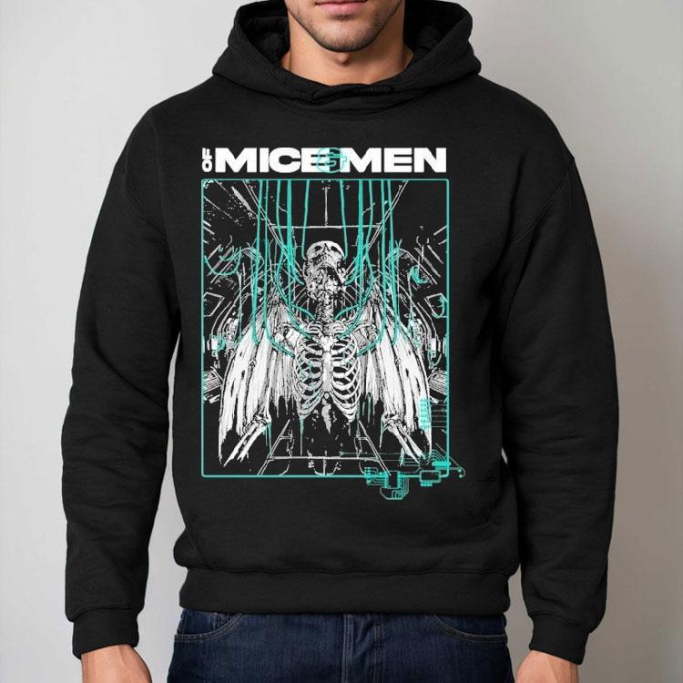 Of Mice Men Spring 2025 Tour Skeleton Shirt Of Mice Men Spring 2025 Tour Skeleton Shirt
