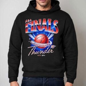 Okc Thunder 2025 Nba Finals Space Shirt 2 Okc Thunder Nba Finals Space Hoodie