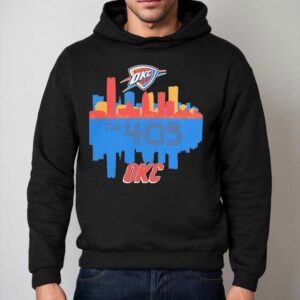 Oklahoma City Thunder The 405 City Skyline Shirt 2 Oklahoma City Thunder The City Skyline Hoodie